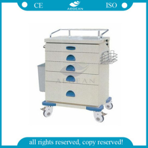 AG-At020 Ce ISO Qualified Medical Furniture Hospital Medicine Trolley Cart